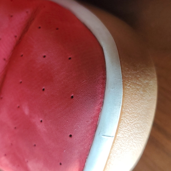 Red Puma California sneakers gum sole size 11 mens - Picture 9 of 10